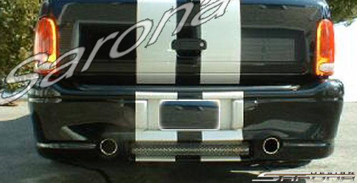 Custom Dodge Durango  SUV/SAV/Crossover Rear Bumper (1997 - 2003) - $590.00 (Part #DG-007-RB)
